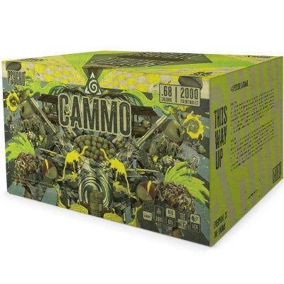 Psycho Cammo .68 Paintballs 2000st