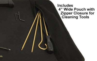 UTG Universal Firearm Cleaning Mat 132x38cm - Black