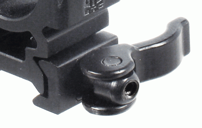 UTG 1" High Pro LE Grade Picatinny QD Rings: 22mm Wide
