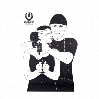 Range Solutions Target Hostage 10pcs