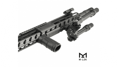 UTG Compact Foregrip Polymer M-Lok - Svart