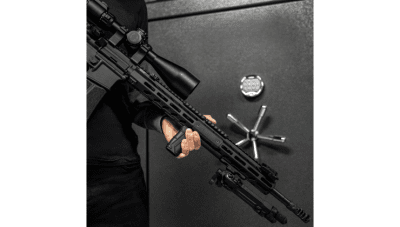 UTG Compact Foregrip Polymer M-Lok - Svart
