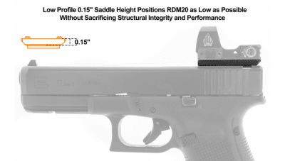 UTG Super Slim RDM20 Mount