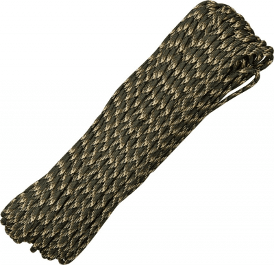 Marbles Paracord 550lb 30m (Färg: Camo (Grön/Brun/Tan/Svart))
