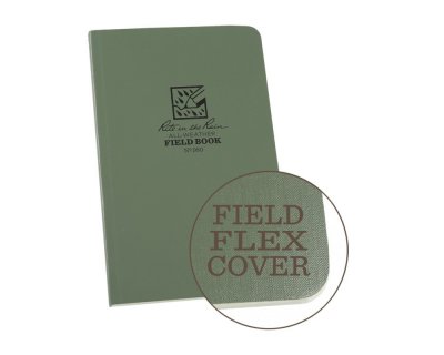 Rite In The Rain Notebook Tactical Field, 11,7x18,4cm - Grön