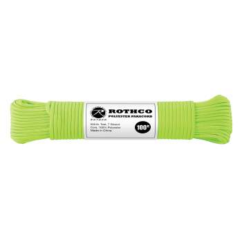 Rothco 550lb Type III Paracord 30m (Färg: Safety Green)