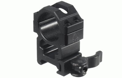 UTG 1" High Pro LE Grade Picatinny QD Rings: 22mm Wide