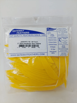 Gateway Feather 3" Parabolic RW (Färg: Sun Yellow)