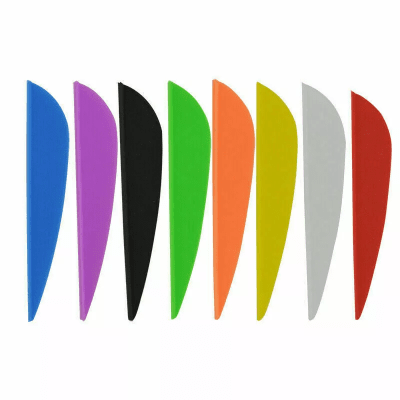 Plastic Fins 4" 9 pack (Färg: Turkos)