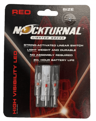Nockturnal Lighted Nocks Red Size G