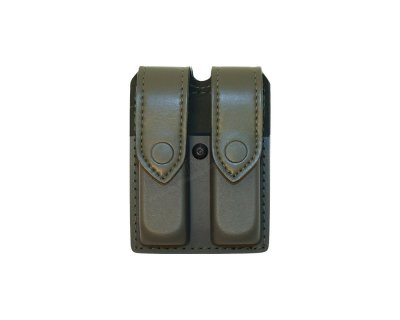 Safariland Double Mag Pouch Glock/Sig Sauer Benplatta OD