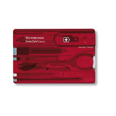 Victorinox SwissCard Classic - Röd