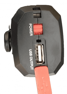 Ohmega Hand Crank Flashlight with FM Radio