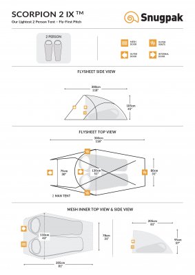 Snugpak Tält Scorpion 2 IX