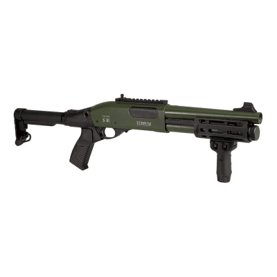 Secutor Velites Ferrum S-III Shotgun 6mm - Grön