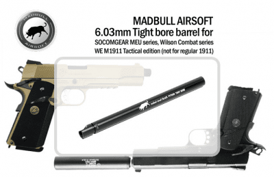 Madbull Precision Barrel for WE M1911 6.03mm
