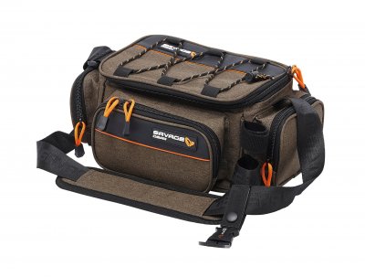 Savage Gear System Box Bag S 3 Boxes 5 Bags 15x36x23cm