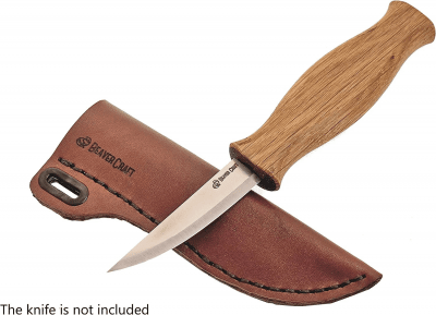 BeaverCraft SH1 Läderslida för Slöjdkniv