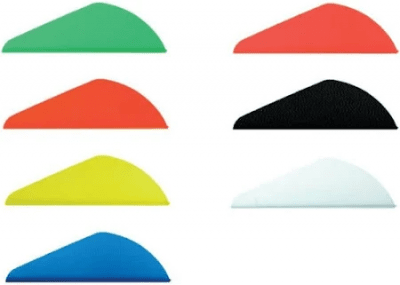 Bohning - Micro Blazer Vanes 1,5" 9 Pack (Färg: Svart)