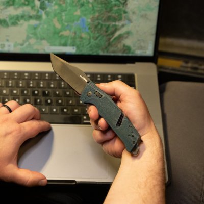 SOG Trident AT Tanto - Uniform Blue