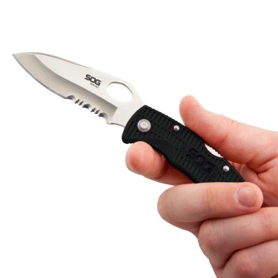 SOG SOGzilla Small - Partially Serrated