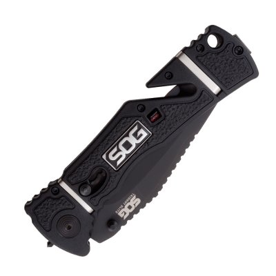 SOG Trident Elite Black Tini Serr.