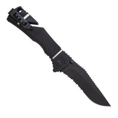SOG Trident Elite Black Tini Serr.