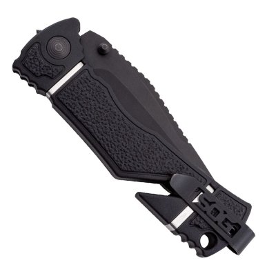 SOG Trident Elite Black Tini Serr.