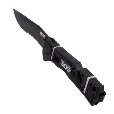 SOG Trident Elite Black Tini Serr.