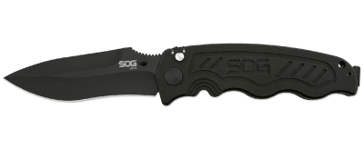 SOG Zoom Straight Edge Black Tini