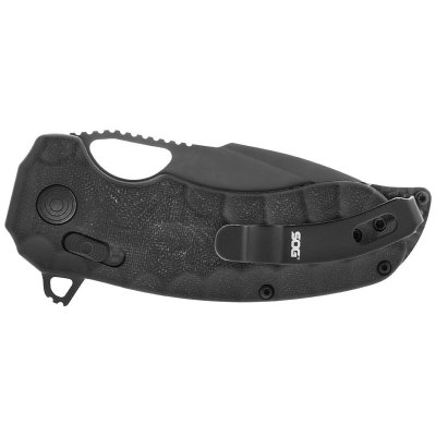 SOG KIKU XR LTE - Blackout Micarta + Carbon
