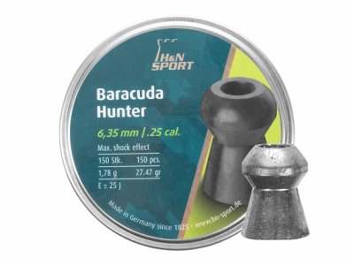 H&N Baracuda Hunter 6,35mm 1,78g 150rds
