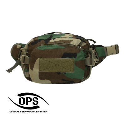 OPS Tactical Fanny Pack - M81 Woodland