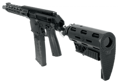 Planet Eclipse EMC Adjustable Tank Stock - Svart