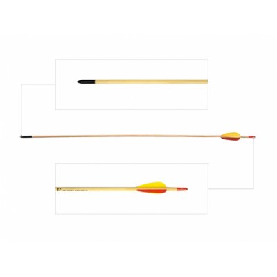 EK Träpilar 29" 5-pack