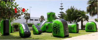 SupAirball City of Gold 25pcs Bunkers