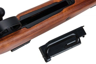 Snow Wolf Karabiner 98K Bolt-Action Sniper Rifle 6mm Real Wood