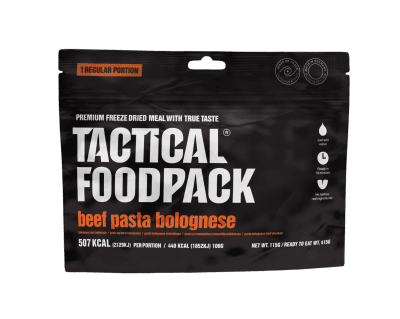 Tactical Foodpack Beef Spaghetti Bolognese 115g