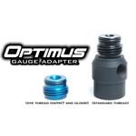 Optimus 360 Swivel Gauge Adapter - Black