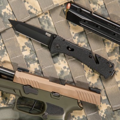 SOG Trident Tanto Black Tini