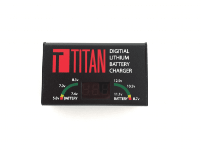 Titan Batteriladdare Li-Po/Li-Ion/Life