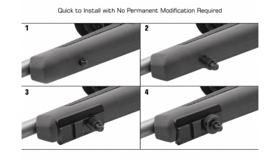 UTG Rembygelfäste Picatinny Adapter
