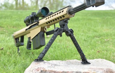 UTG Big Bore Full Stability Bipod 23-36cm Center Height