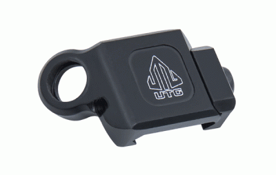 UTG Low-Pro Picatinny-Mount Angled QD Sling Swivel Adaptor