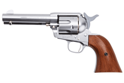 Tokyo Marui SAA .45 Civilian 4.75" Fjäderpistol 6mm - Silver