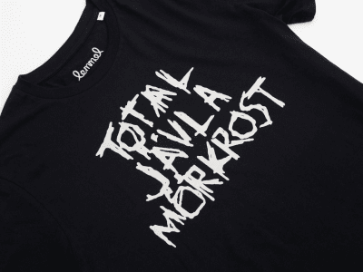 Lemmel Kaffe T-Shirt Total Jävla Mörkrost