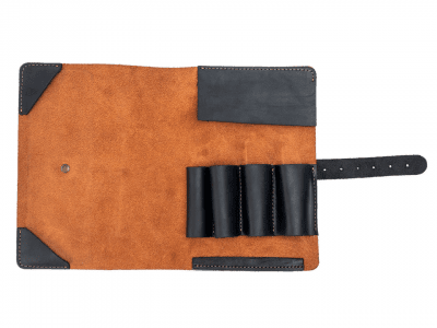 BeaverCraft TR3X Knivrulle Läder 4+2