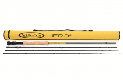 Vision Trout Hero² Enhands Flugspön 4-Delade (Längd & Klass: 9,3´ #6)