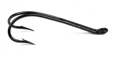Mustad Lax Flugbindnings Dubbelkrok 80525BL