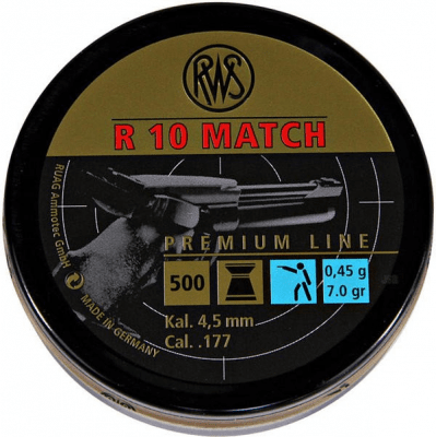 RWS Prem-L R10 Match 4,49mm 0,45g 500st